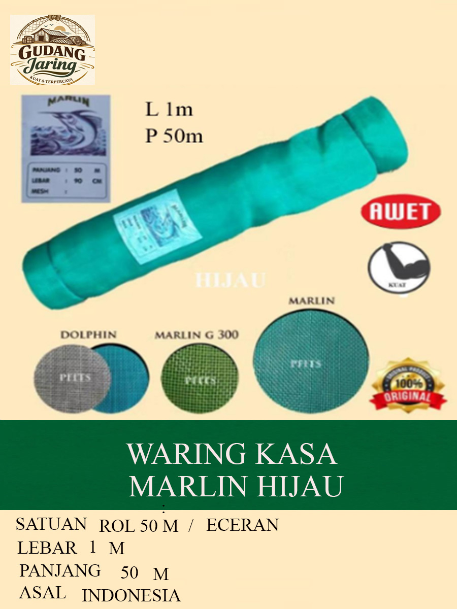Waring Kasa Marlin Hijau